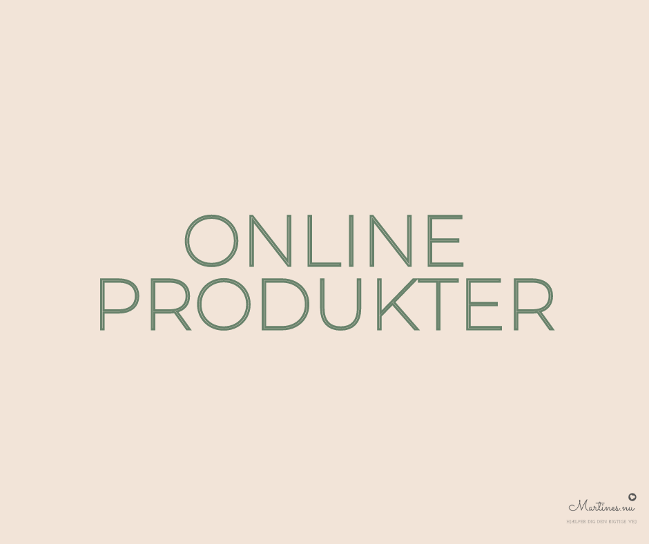 online produkter
